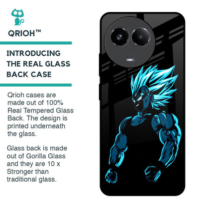 Pumped Up Anime Glass Case for Realme 11x 5G