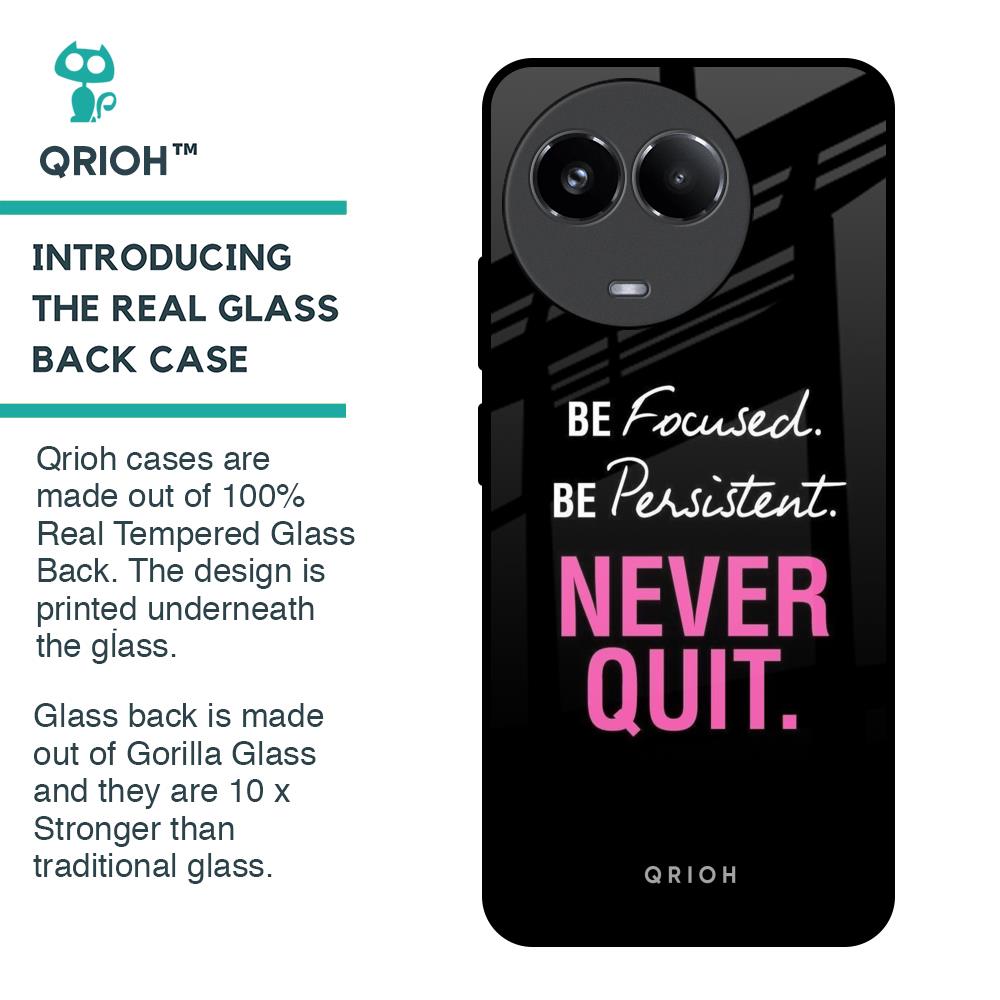 Be Focused Glass Case for Realme 11x 5G