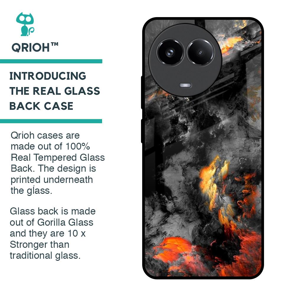 Lava Explode Glass Case for Realme 11x 5G