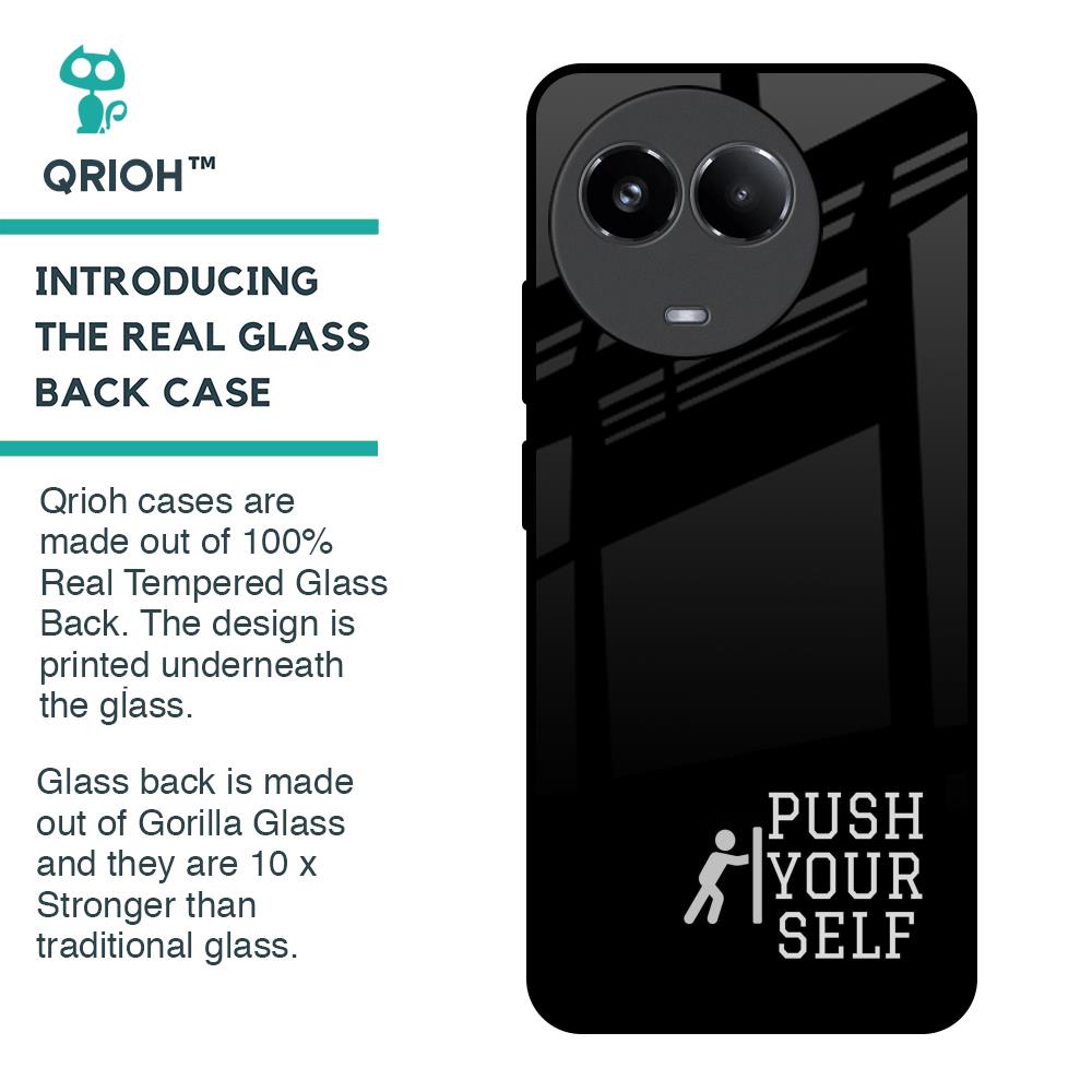 Push Your Self Glass Case for Realme 11x 5G