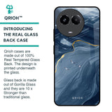 Deep Ocean Marble Glass Case for Realme 11x 5G