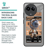 Space Ticket Glass Case for Realme 11x 5G