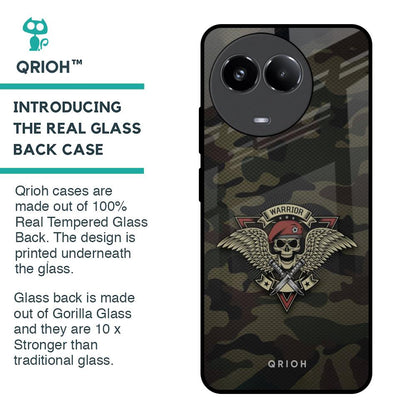 Army Warrior Glass Case for Realme 11x 5G