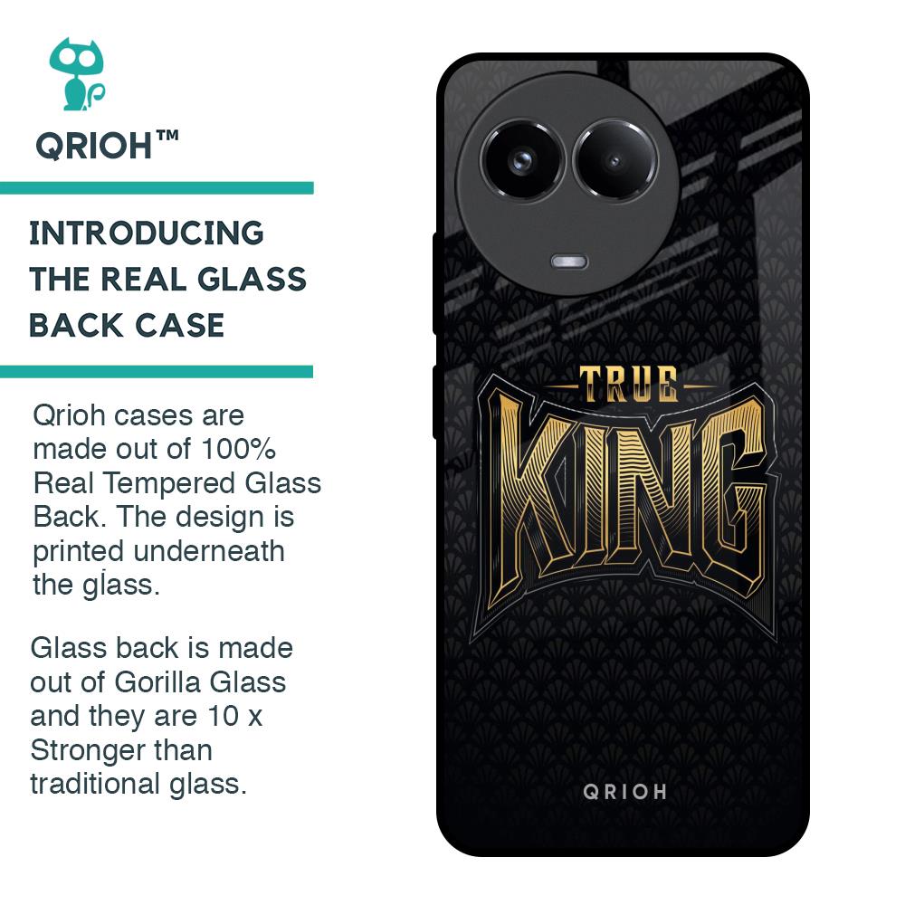 True King Glass Case for Realme 11x 5G