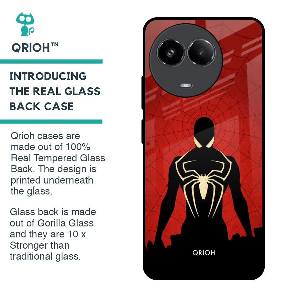 Mighty Superhero Glass Case For Realme 11x 5G