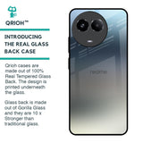 Tricolor Ombre Glass Case for Realme 11x 5G