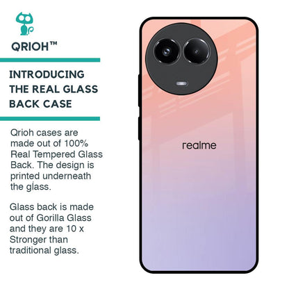 Dawn Gradient Glass Case for Realme 11x 5G