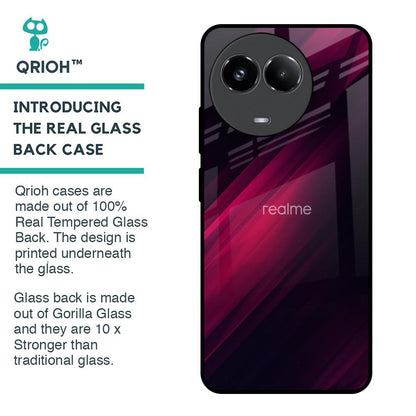 Razor Black Glass Case for Realme 11x 5G