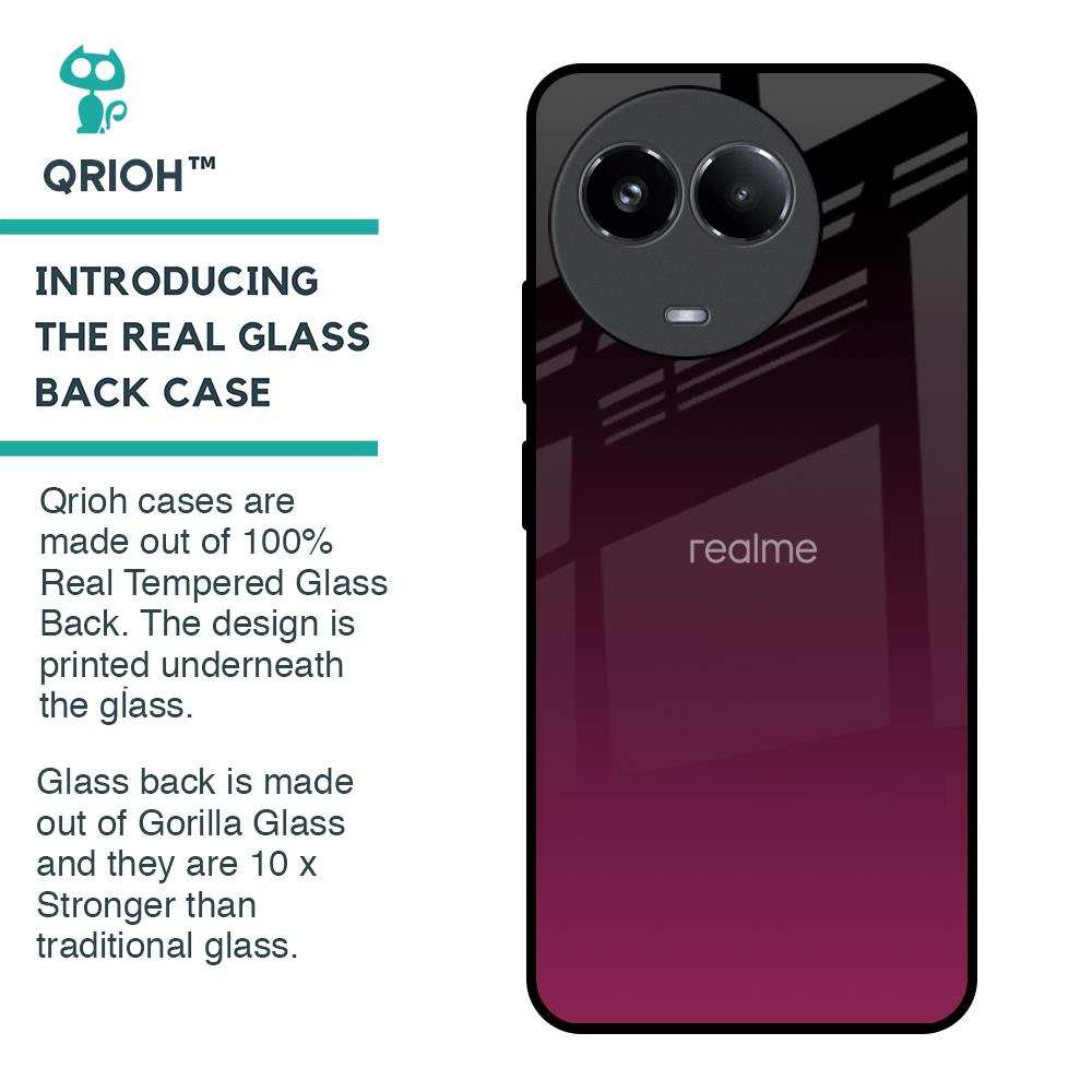 Wisconsin Wine Glass Case For Realme 11x 5G