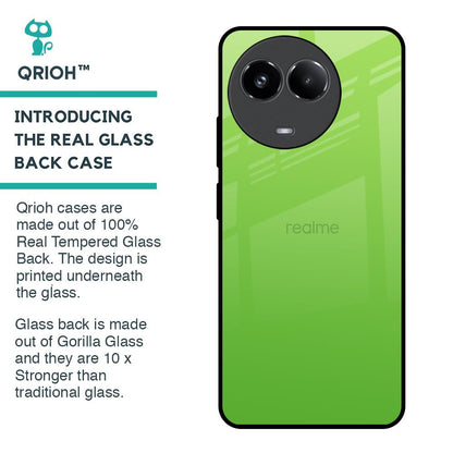 Paradise Green Glass Case For Realme 11x 5G