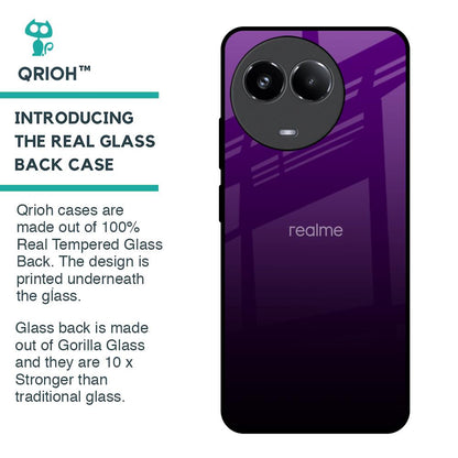 Harbor Royal Blue Glass Case For Realme 11x 5G