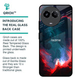 Brush Art Glass Case For Realme 11x 5G