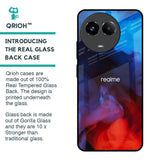 Dim Smoke Glass Case for Realme 11x 5G