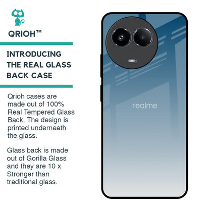 Deep Sea Space Glass Case for Realme 11x 5G