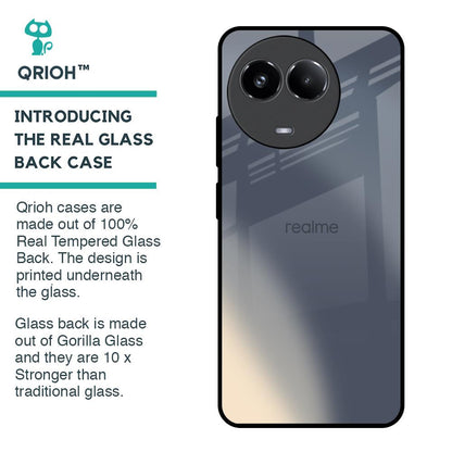 Metallic Gradient Glass Case for Realme 11x 5G