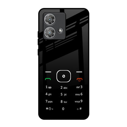Classic Keypad Pattern Motorola Edge 40 Neo Glass Back Cover Online