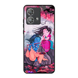 Radha Krishna Art Motorola Edge 40 Neo Glass Back Cover Online
