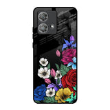 Rose Flower Bunch Art Motorola Edge 40 Neo Glass Back Cover Online