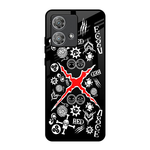 Red Zone Motorola Edge 40 Neo Glass Back Cover Online