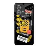 Danger Signs Motorola Edge 40 Neo Glass Back Cover Online