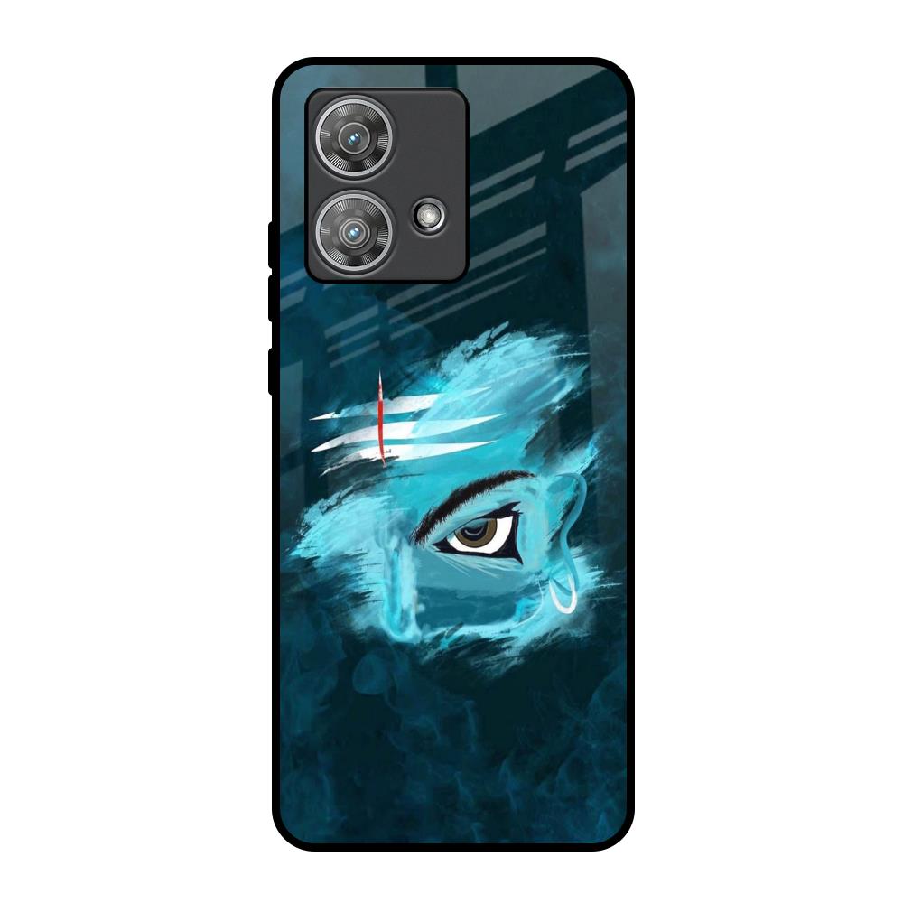 Power Of Trinetra Motorola Edge 40 Neo Glass Back Cover Online