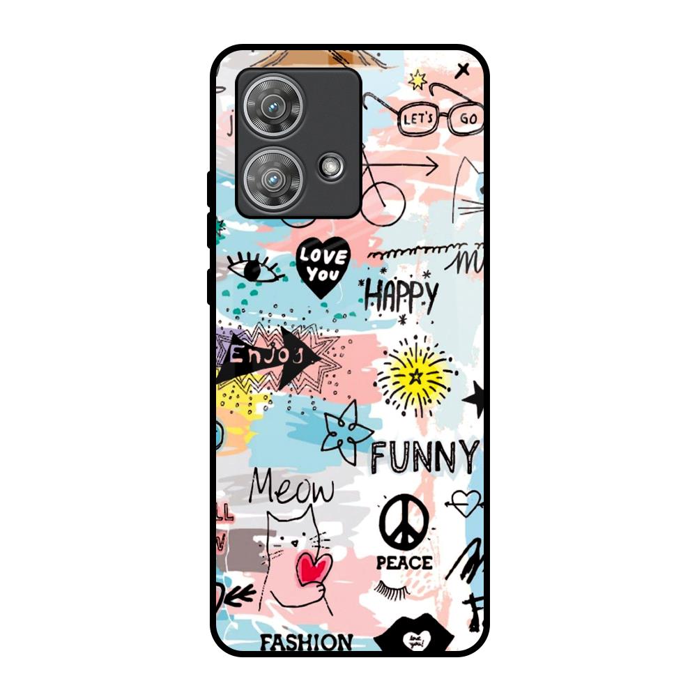 Just For You Motorola Edge 40 Neo Glass Back Cover Online