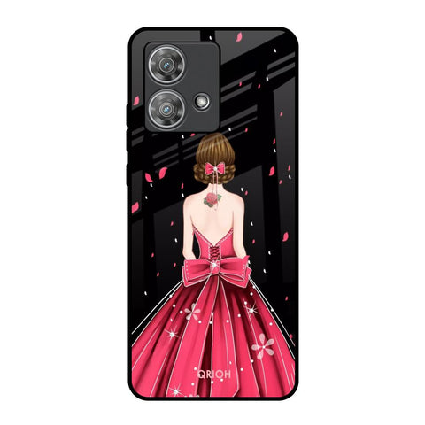 Fashion Princess Motorola Edge 40 Neo Glass Back Cover Online