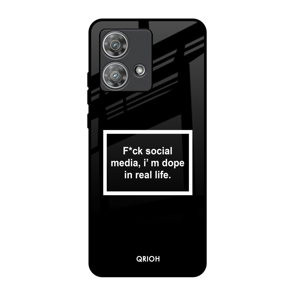 Dope In Life Motorola Edge 40 Neo Glass Back Cover Online
