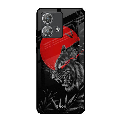Red Moon Tiger Motorola Edge 40 Neo Glass Back Cover Online