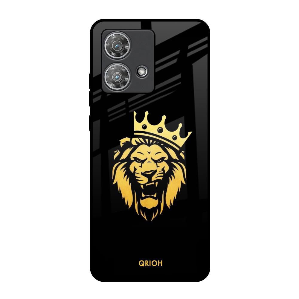 Lion The King Motorola Edge 40 Neo Glass Back Cover Online