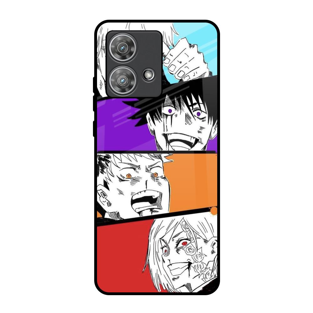 Anime Sketch Motorola Edge 40 Neo Glass Back Cover Online