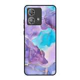 Alcohol ink Marble Motorola Edge 40 Neo Glass Back Cover Online