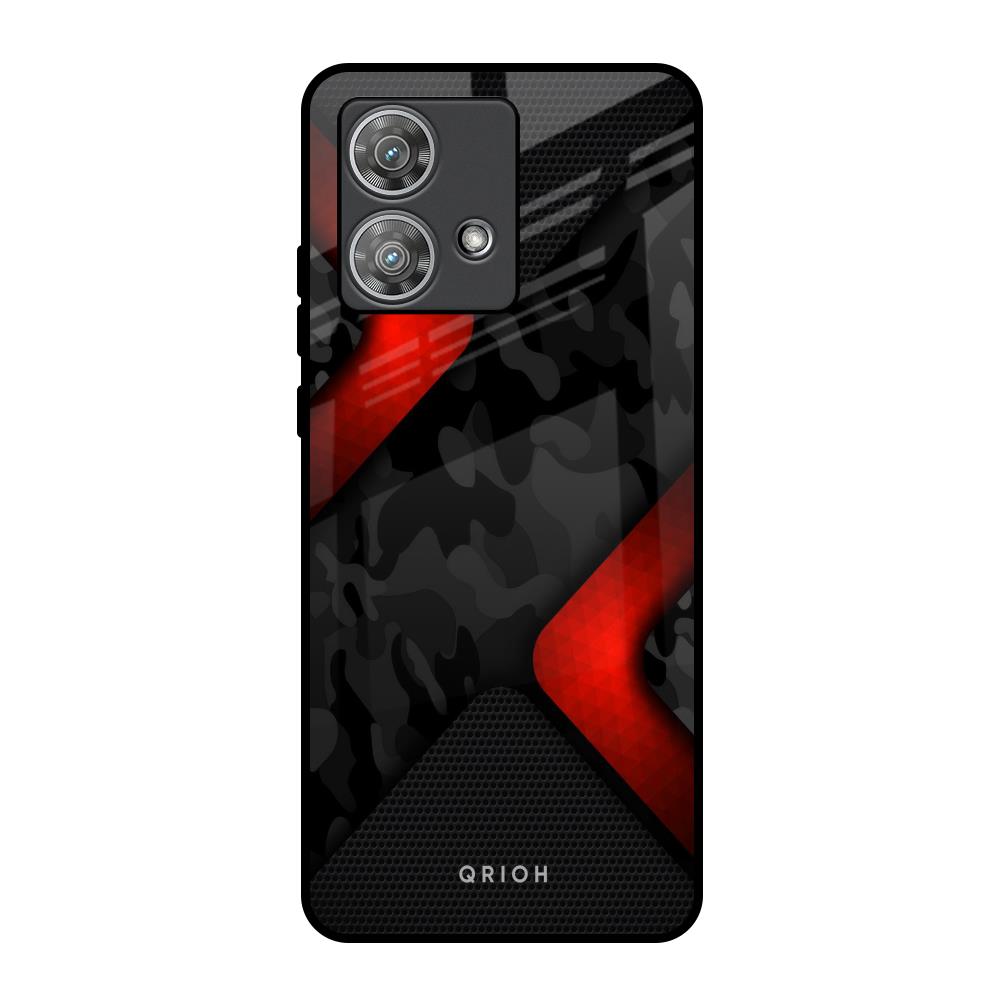 Modern Camo Abstract Motorola Edge 40 Neo Glass Back Cover Online