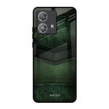 Green Leather Motorola Edge 40 Neo Glass Back Cover Online