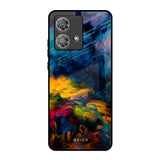 Multicolor Oil Painting Motorola Edge 40 Neo Glass Back Cover Online