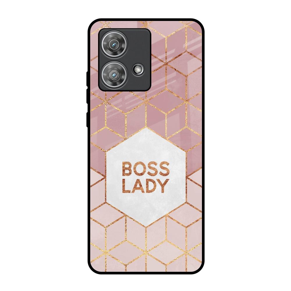 Boss Lady Motorola Edge 40 Neo Glass Back Cover Online