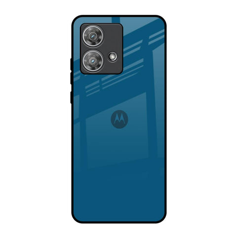 Cobalt Blue Motorola Edge 40 Neo Glass Back Cover Online