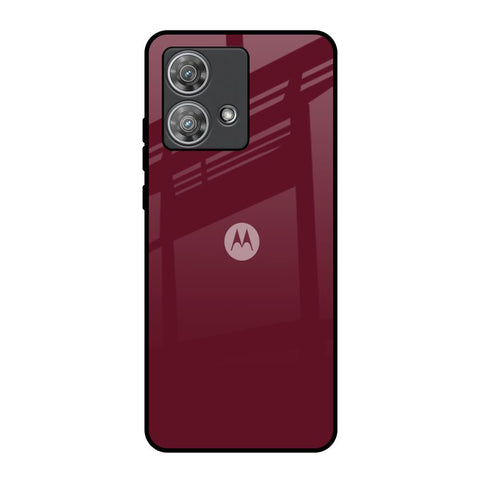Classic Burgundy Motorola Edge 40 Neo Glass Back Cover Online