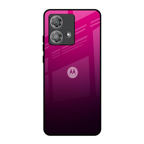 Purple Ombre Pattern Motorola Edge 40 Neo Glass Back Cover Online