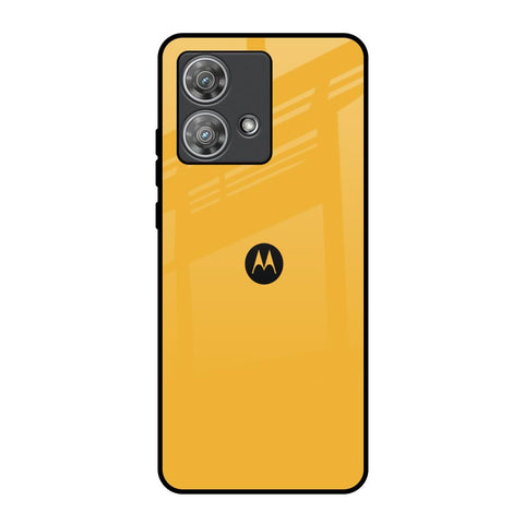 Fluorescent Yellow Motorola Edge 40 Neo Glass Back Cover Online
