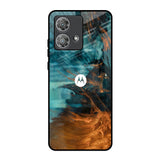 Golden Splash Motorola Edge 40 Neo Glass Back Cover Online