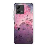 Space Doodles Motorola G84 5G Glass Back Cover Online