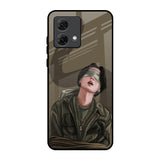 Blind Fold Motorola G84 5G Glass Back Cover Online