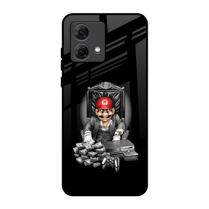 Dark Secret Motorola G84 5G Glass Back Cover Online