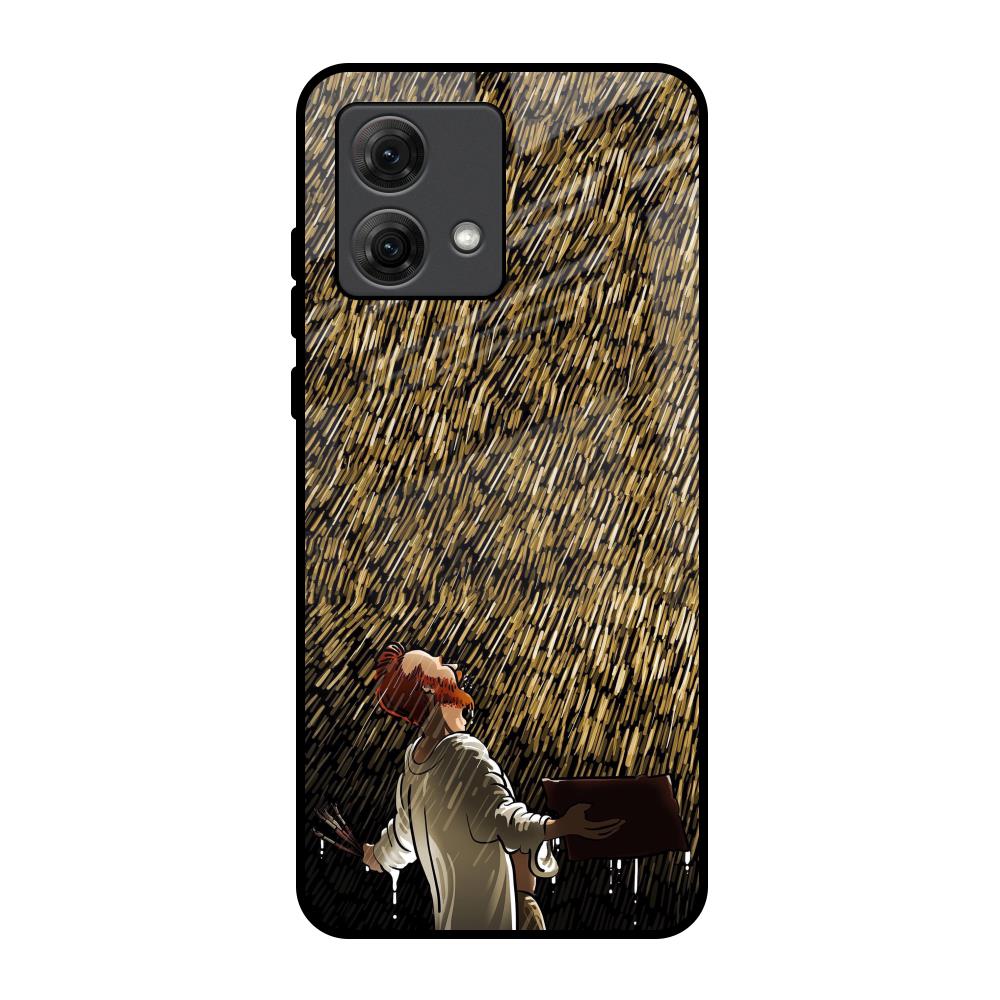 Rain Festival Motorola G84 5G Glass Back Cover Online
