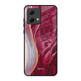 Crimson Ruby Motorola G84 5G Glass Back Cover Online