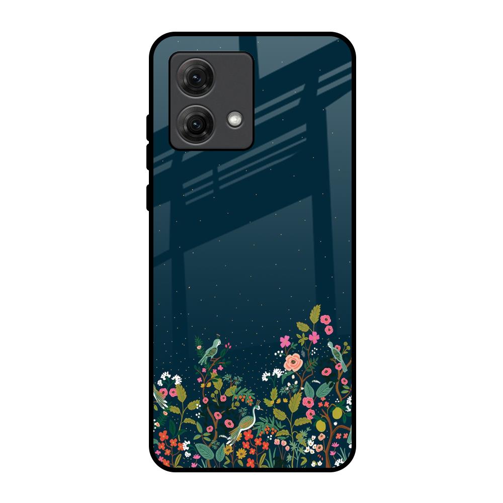 Small Garden Motorola G84 5G Glass Back Cover Online