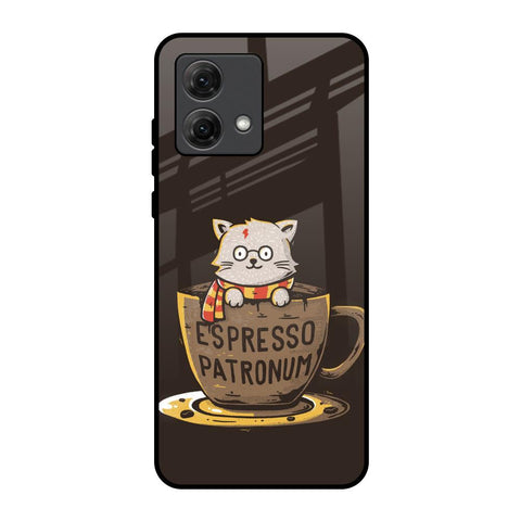 Tea With Kitty Motorola G84 5G Glass Back Cover Online