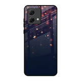 Falling Stars Motorola G84 5G Glass Back Cover Online