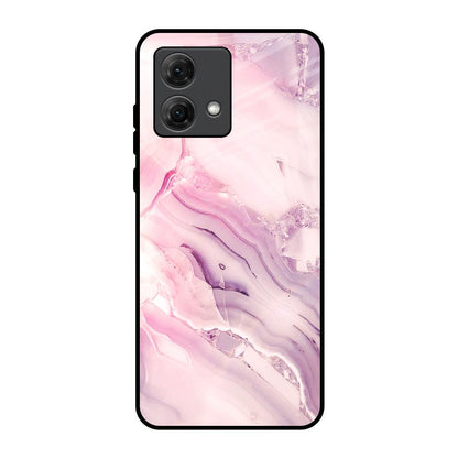 Diamond Pink Gradient Motorola G84 5G Glass Back Cover Online